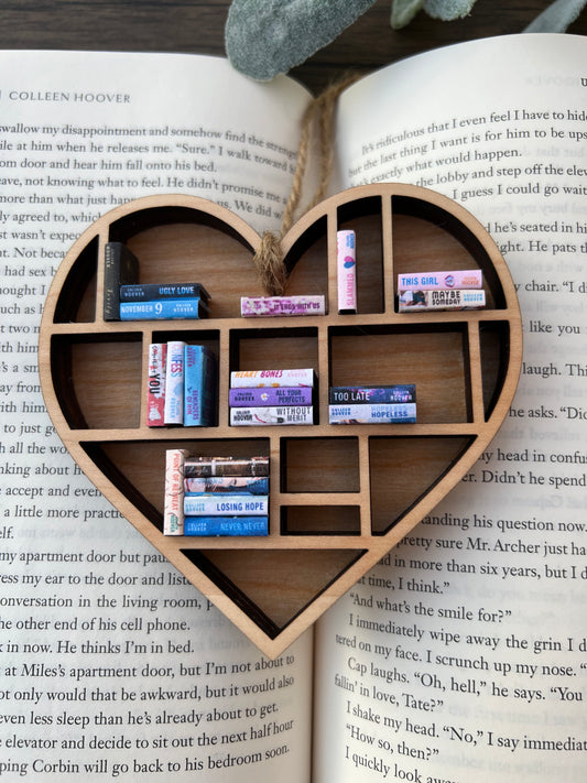 Book lover ornament