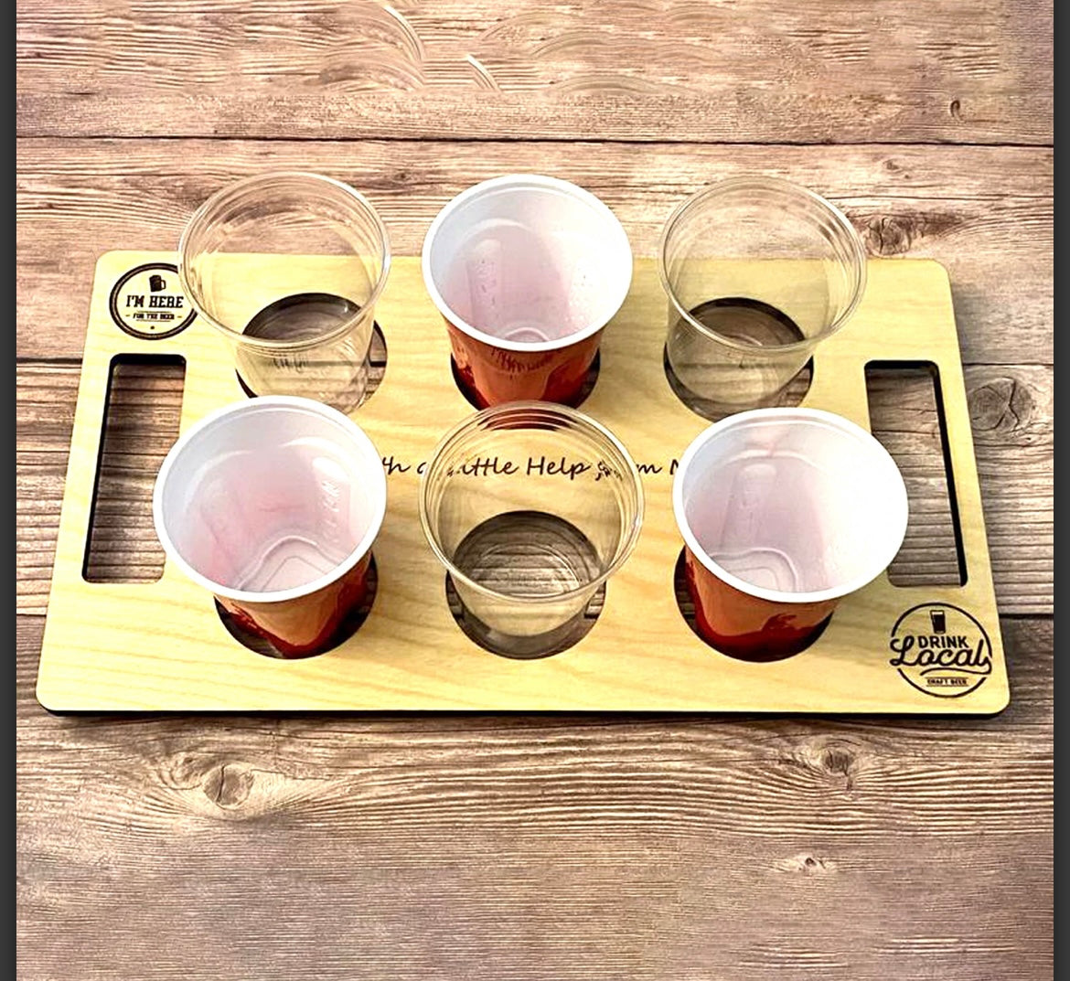 6 cup beverage caddy